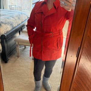 Michael Kors Orange Rain/Trench Jacket